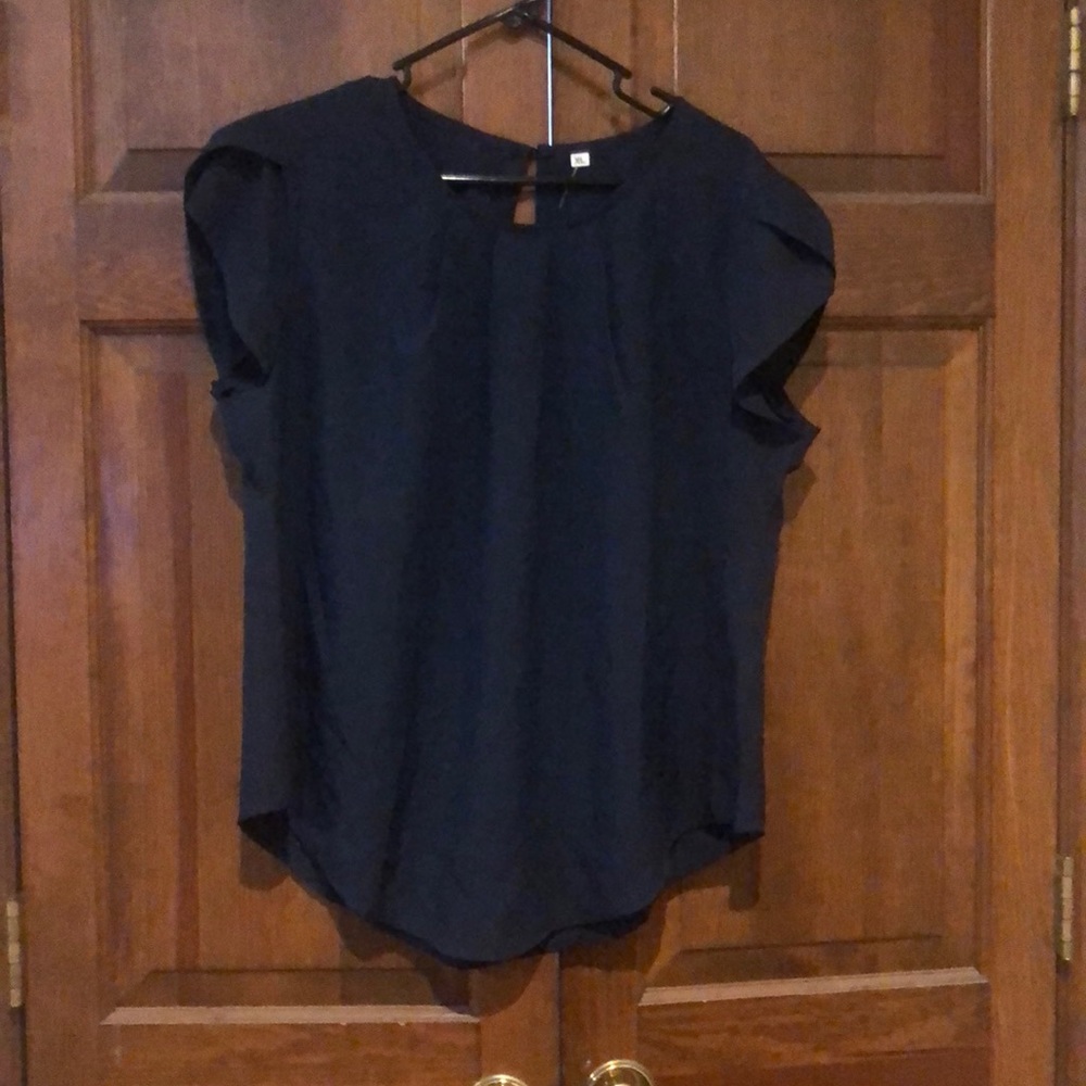 Dark blue cap sleeve never worn